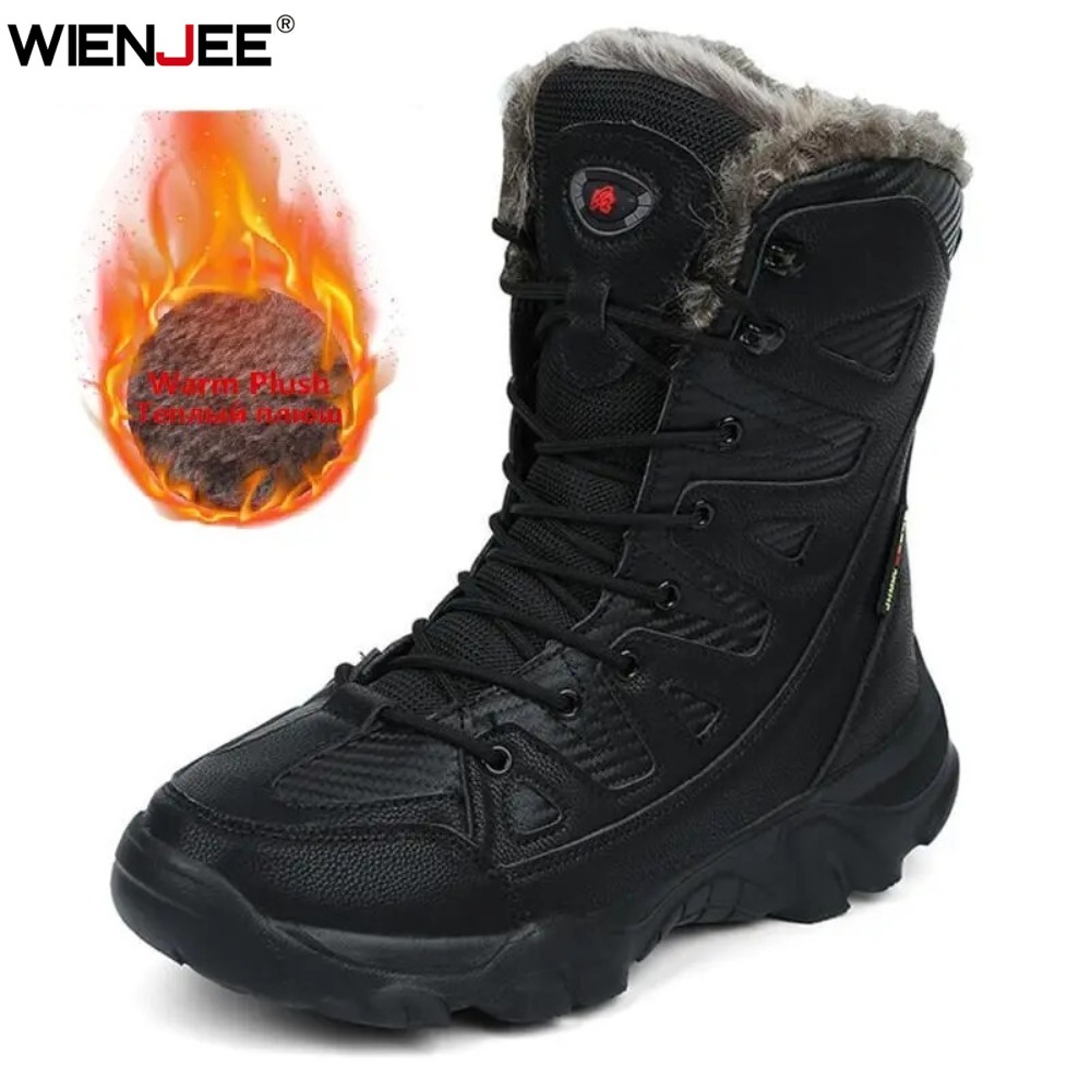 Winter Boot Insulated - Winter Waterdichte Mannen Laarzen Pluche Super