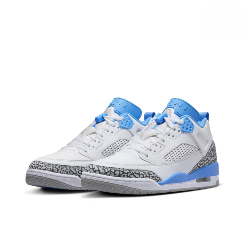 Men'S Shoes Jordan 1 - Nike Air Jordan Wit/Blauw North Carolina