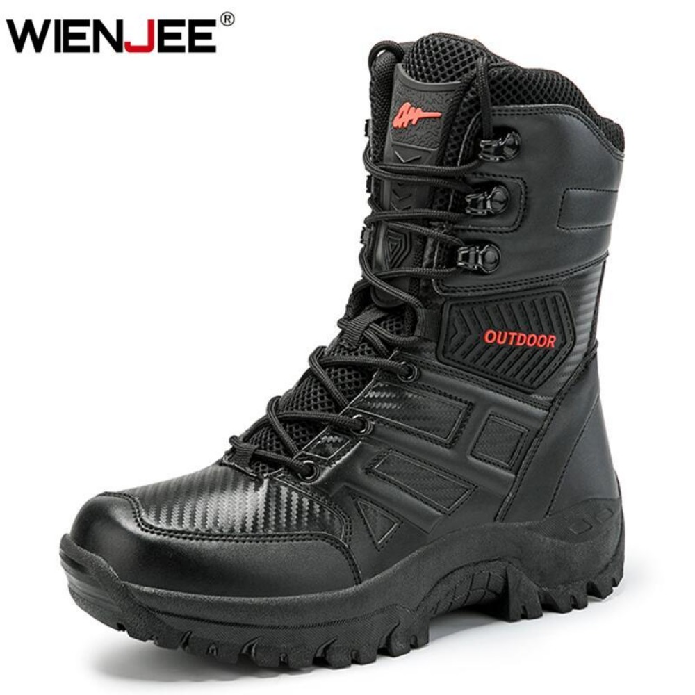 Men'S Shoes Hiking - Hoge kwaliteit heren merk hoge leren