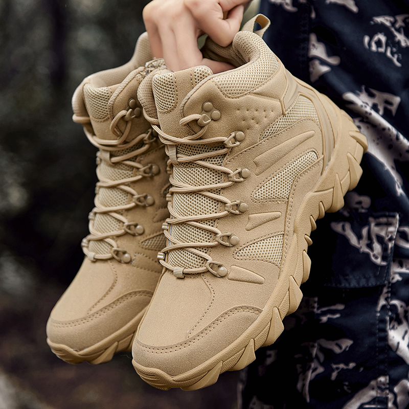 Men'S Training Shoes - Desert Combat Training Laarzen Heren Buiten