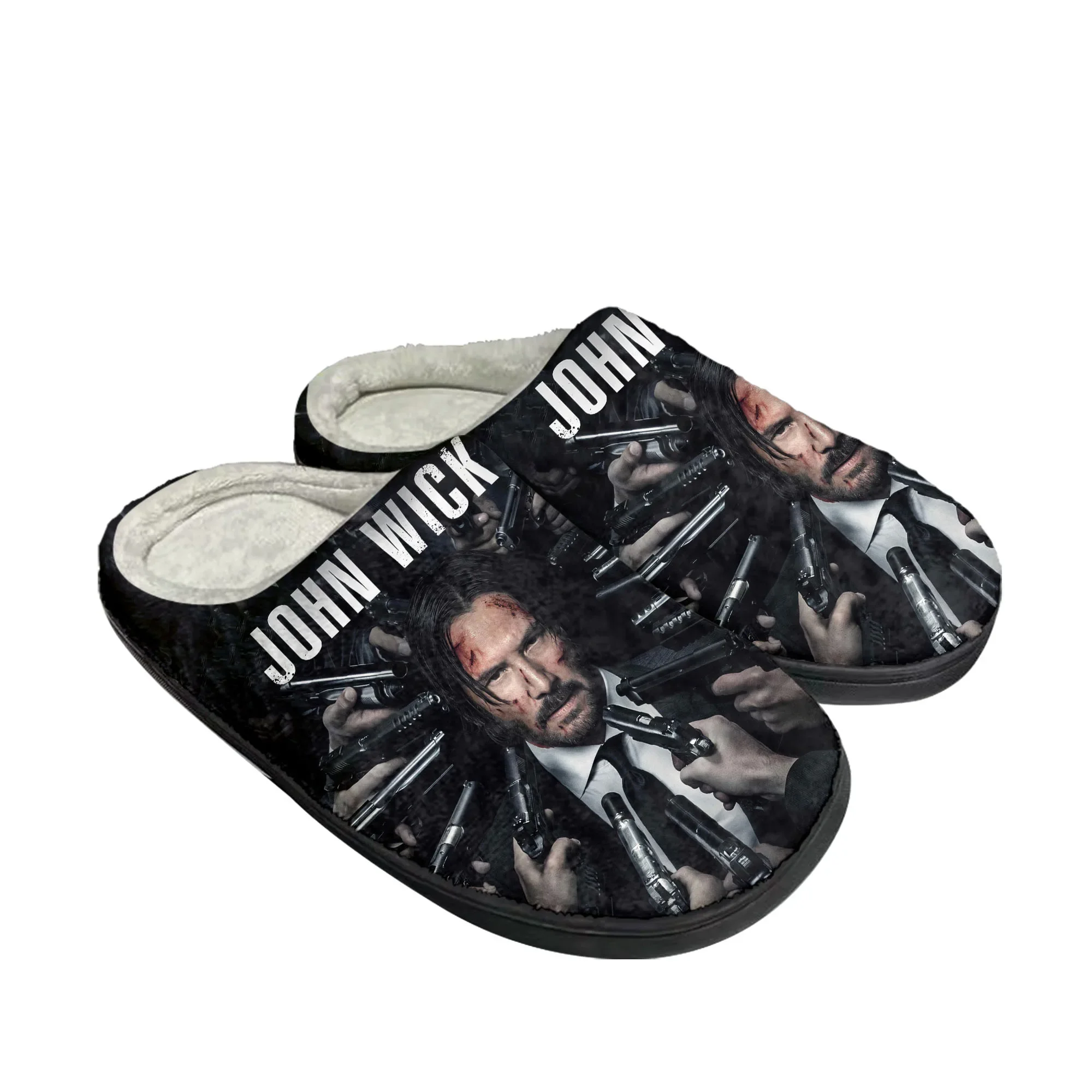 Men Shoes Winter - John Wick Keanu Reeves Home Katoenen