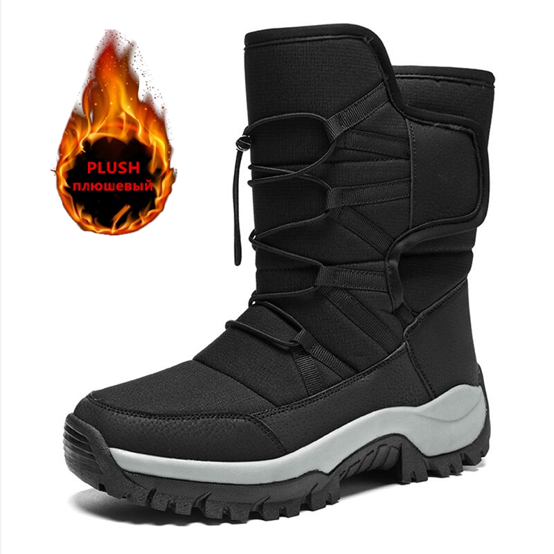 Men'S Shoes Hiking - Merk heren winterschoenen waterdichte herenlaarzen warme