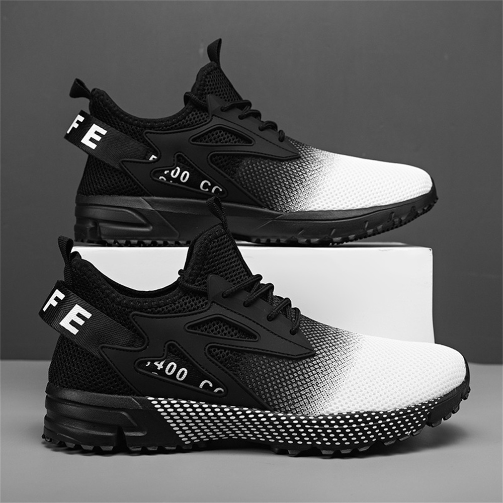Men Shoes On Clearance - Flatform gebreide mocassin man casual sneakers