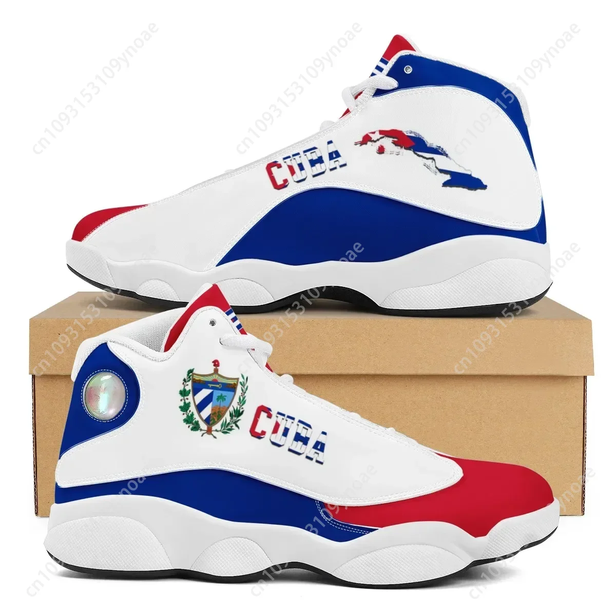 Men Shoes Running - CUBA Vlag Print Cool Mannen Basketbal