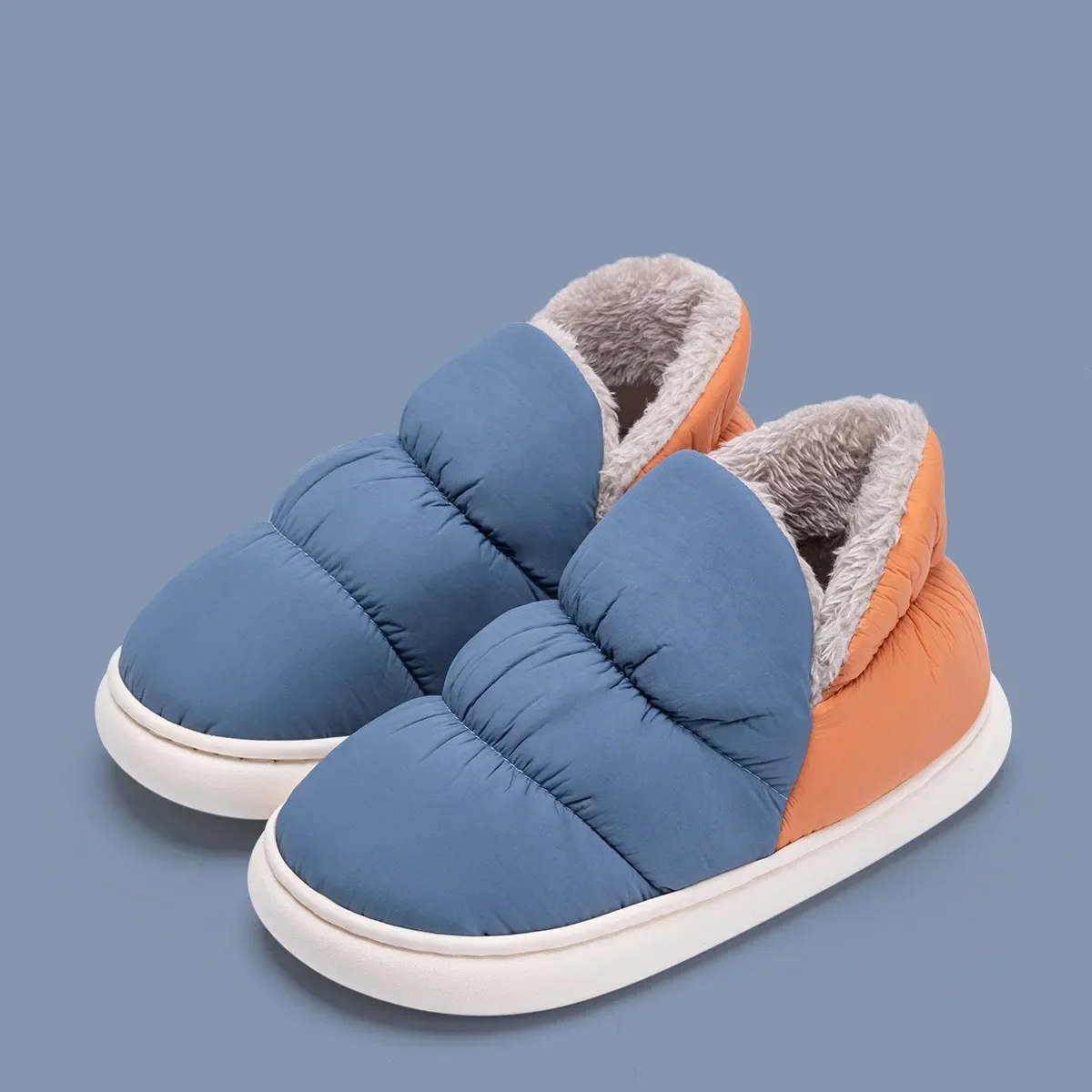 Men Shoes Winter - Dames Heren Slippers Winter Donsdoek Waterdicht