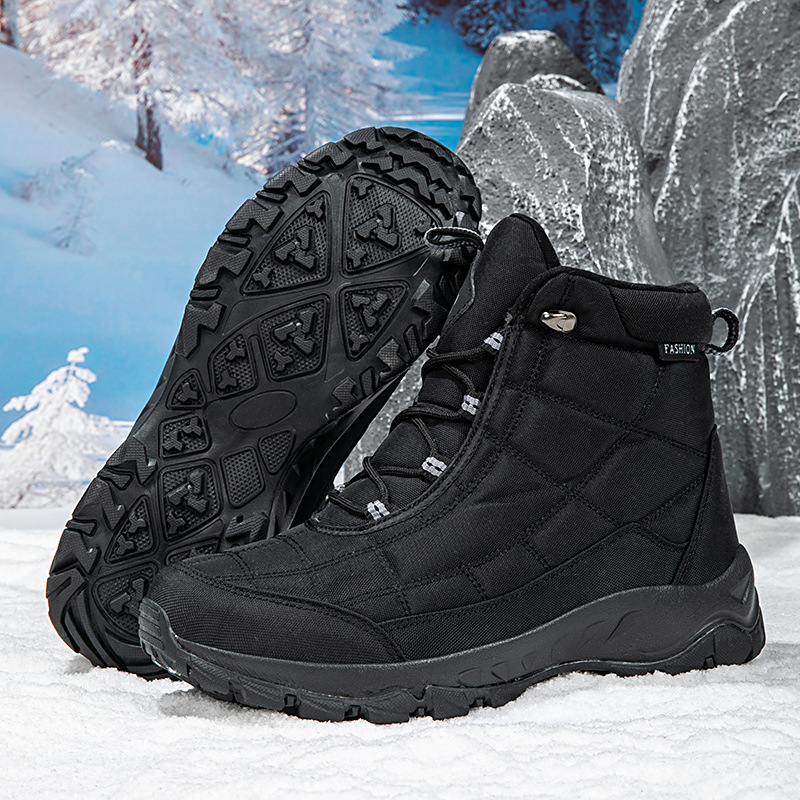 Men'S Shoes Hiking - Winterse fluwelen wandelschoenen voor heren, dikke