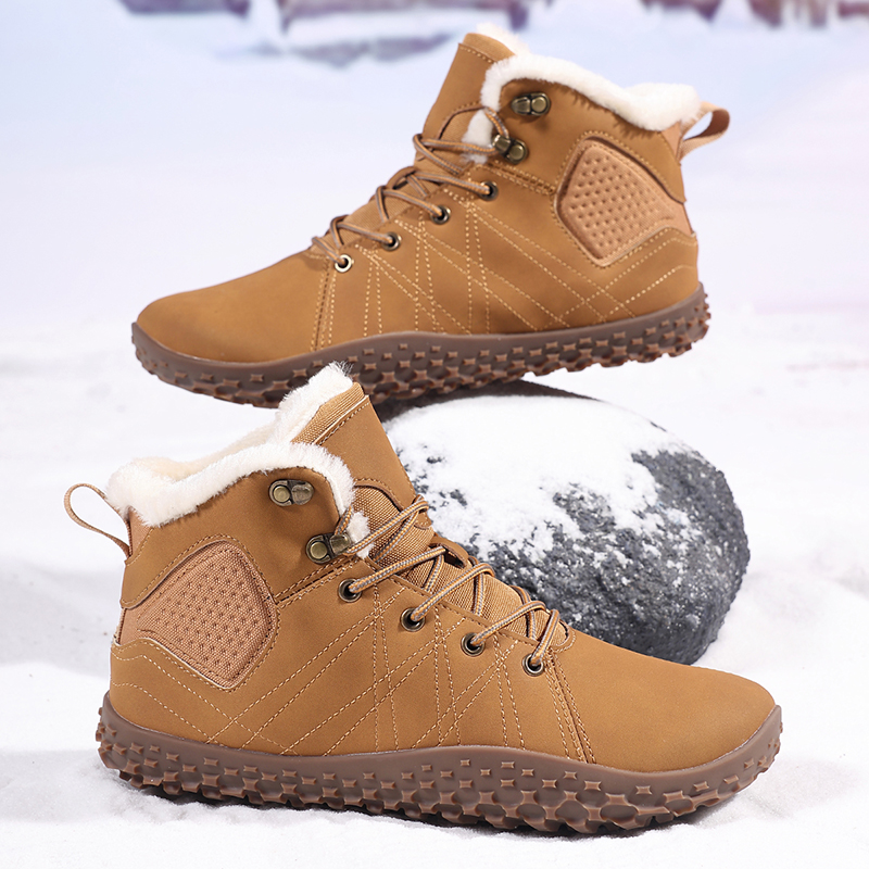 Men'S Shoes Hiking - Outdoor Warme Brede Neus Barefoot Mannen