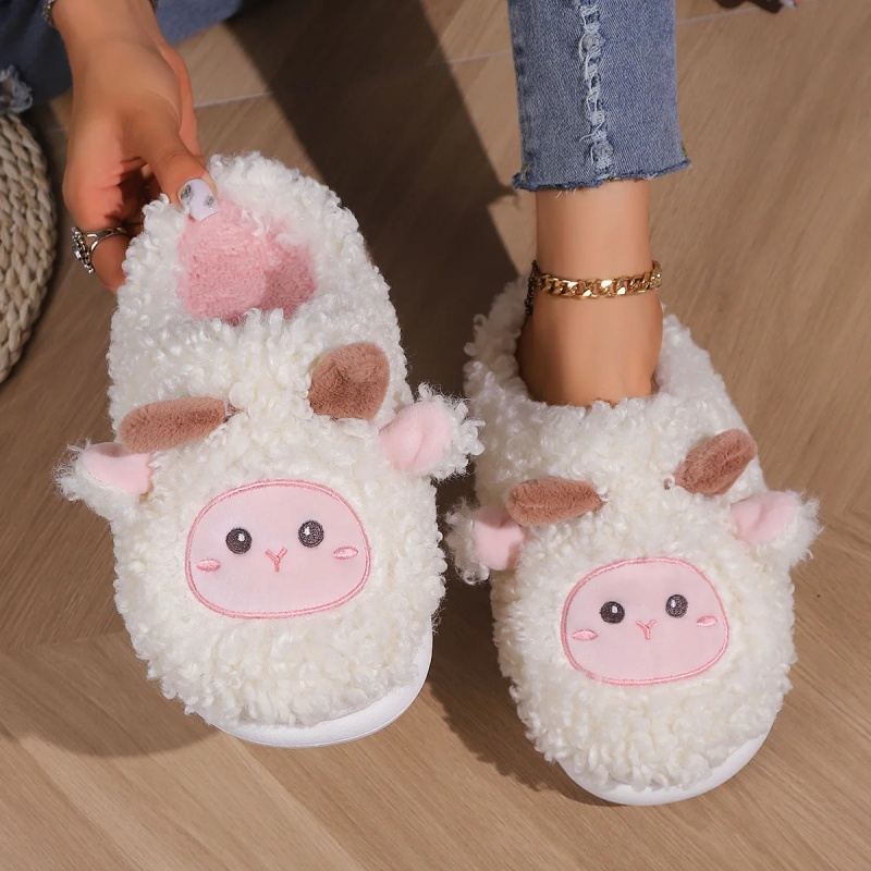 Men Shoes Winter - Winter Mooie Kleine Schapen Slippers Voor