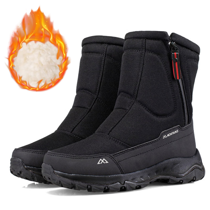 Winter Boot Insulated - Winterwaterdichte geïsoleerde schaal voor heren, warme