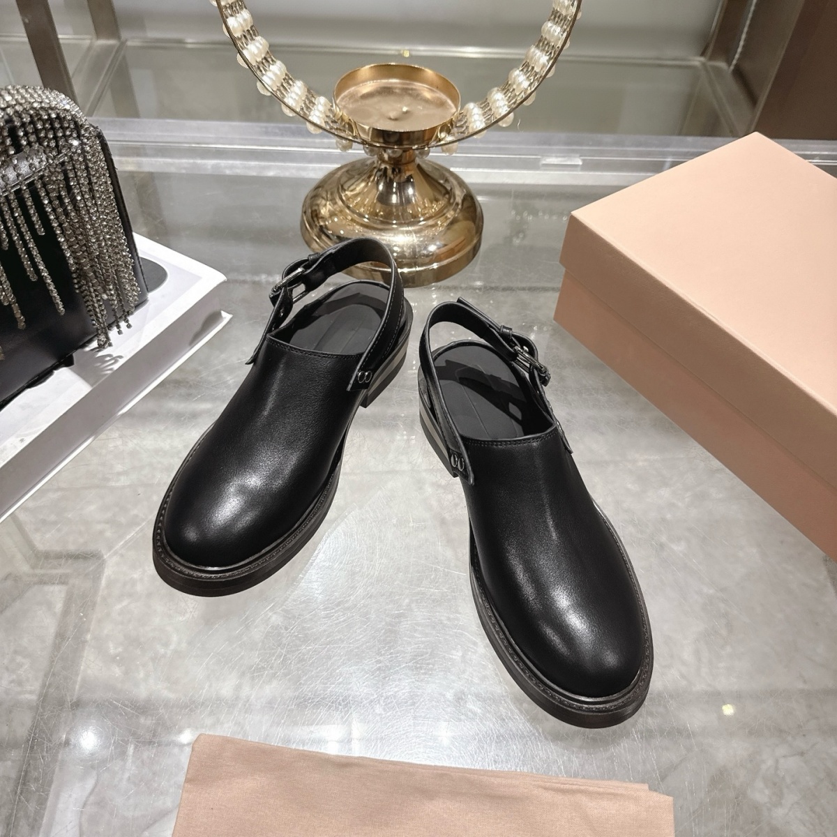 Men Shoes Men - 2026 Hoge Kwaliteit Ronde Neus Gespijkerde