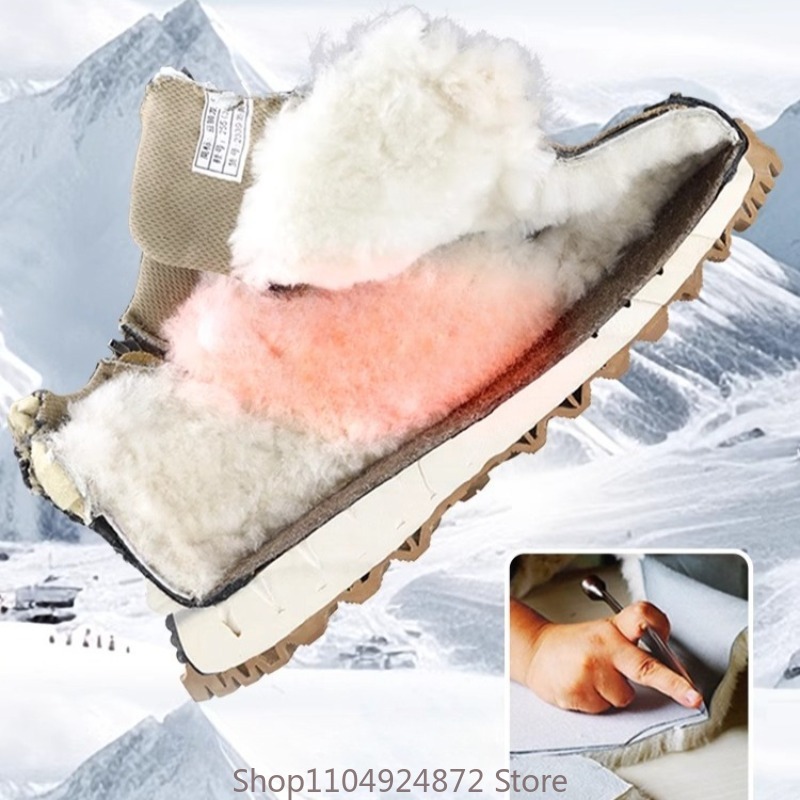 Winter Warme Wol Katoenen Scho - Men'S Shoes Hush Puppies recensie en prijs