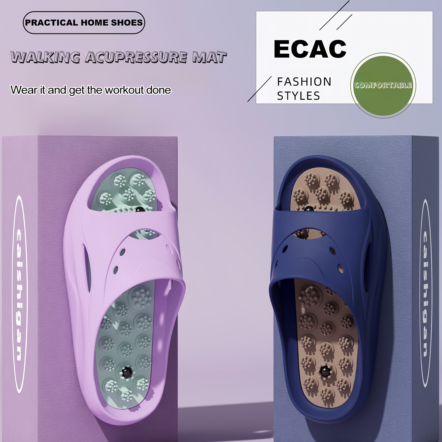 Dames Heren EVA Massageslipper - Men Shoes Men recensie en prijs