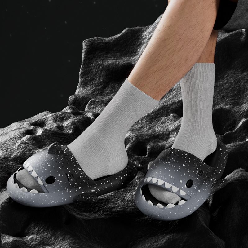 Leuke Cartoon Haai Slippers Vo - Men Shoes Men recensie en prijs