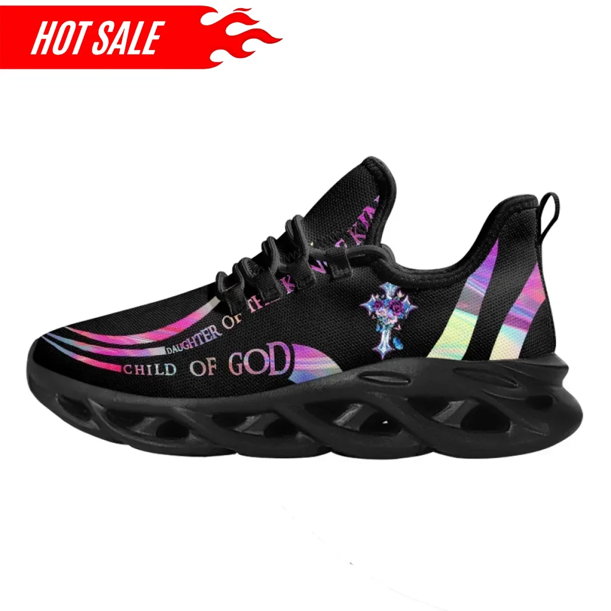 Hot Cross Christian God Print  - Men'S Training Shoes recensie en prijs