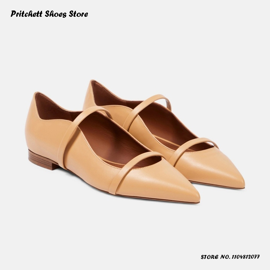 Dames Leren ballerina's met du - Men Shoes Men recensie en prijs