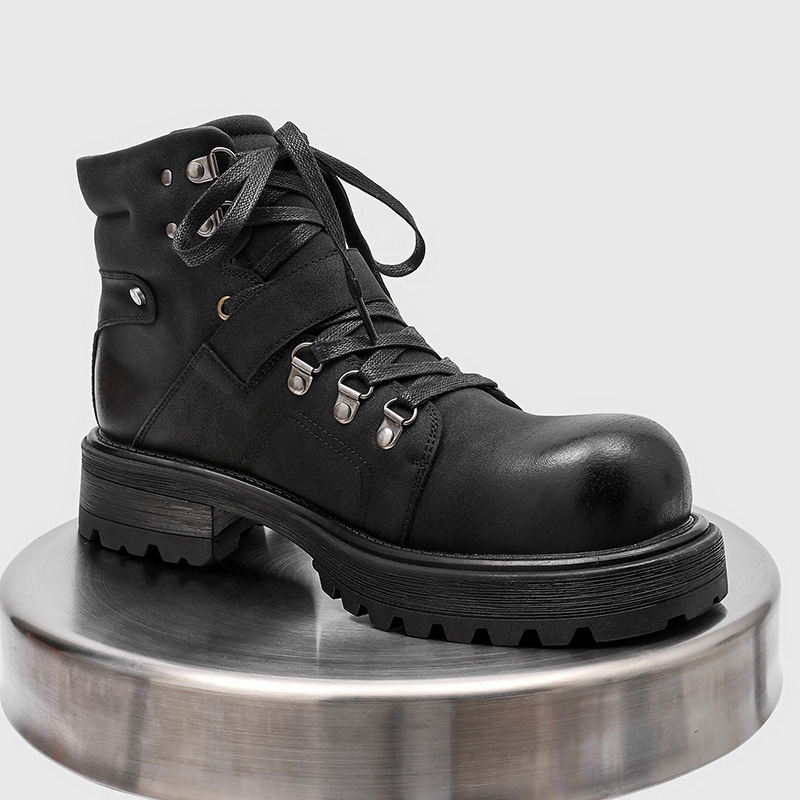 Merk Mannen Leren Laarzen Moto - Winter Boot Insulated recensie en prijs