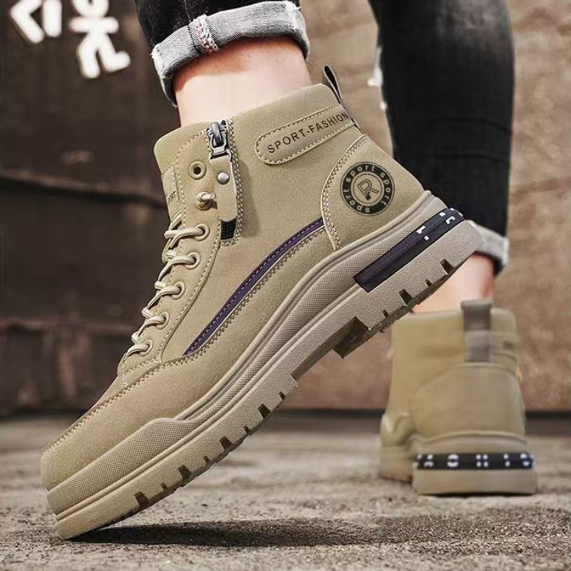 Mannen Retro Hoge Top Werklaar - Men'S Shoes Hiking recensie en prijs