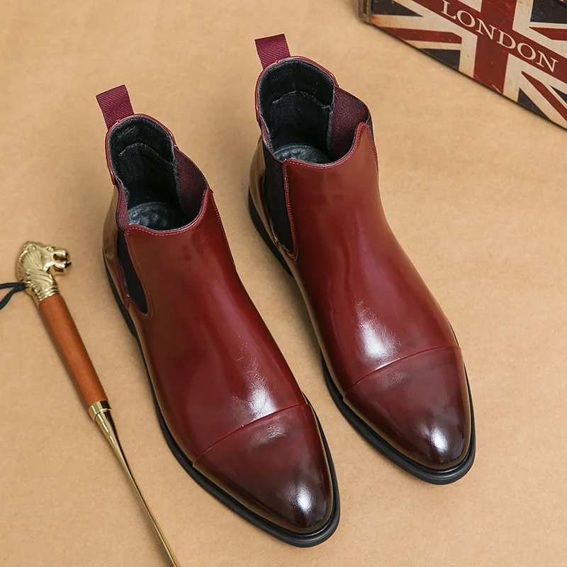 Herenlaarzen Zakelijke enkella - Men Shoes Red Bottom recensie en prijs