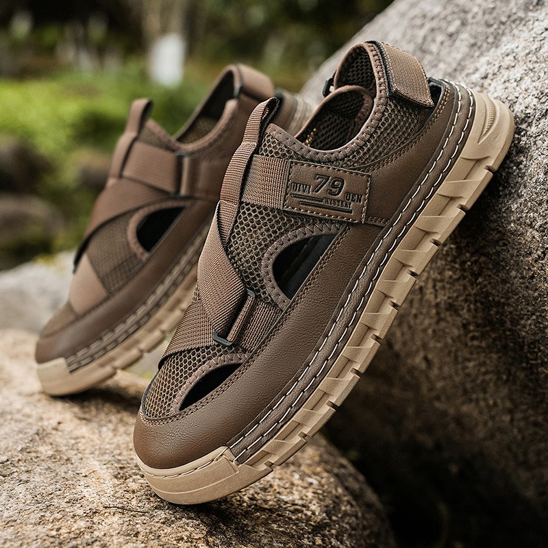 Herensandalen Zomer Mesh Ademe - Sandal Sport Outdoor recensie en prijs