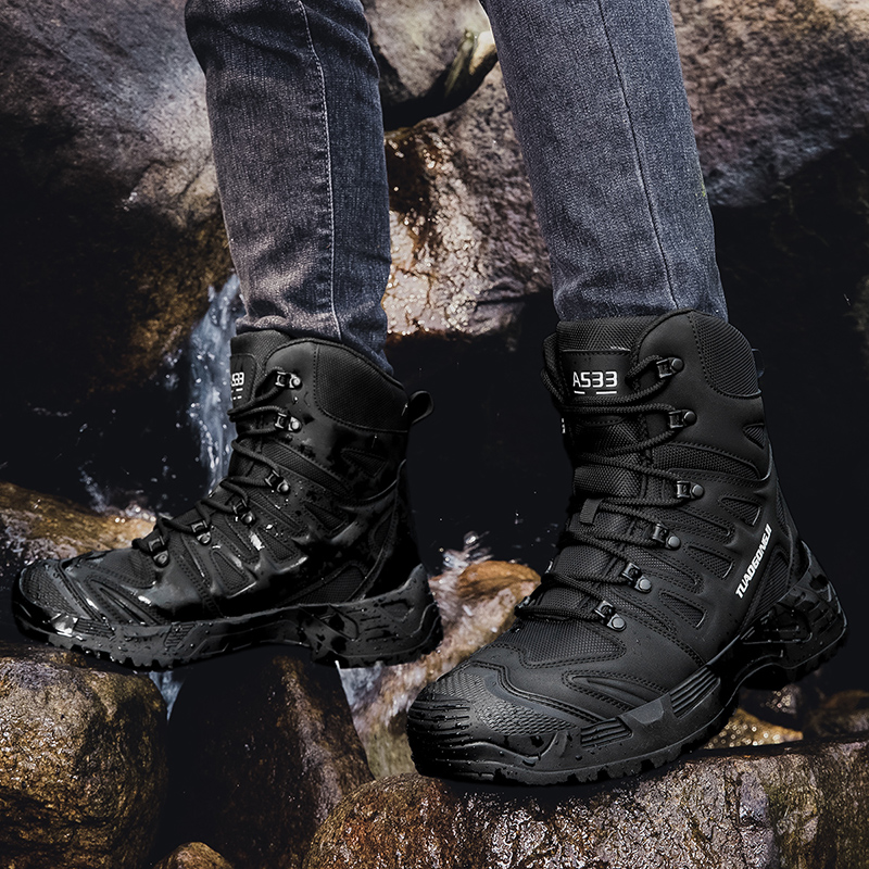 Grote maat outdoor tactische t - Men'S Training Shoes recensie en prijs